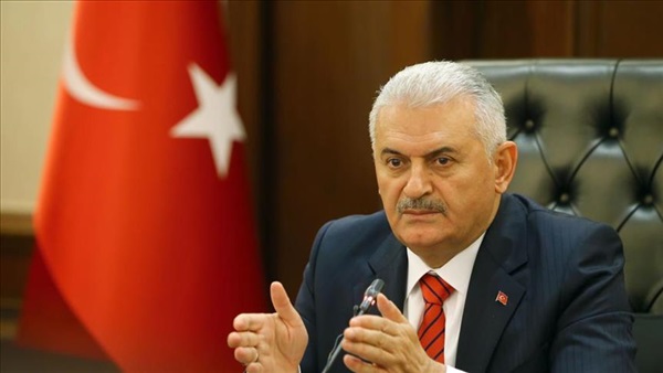 رئيس الوزراء التركي في برقية للعبادي : التعاون الشامل بين بلدينا سوف يمنع الارهاب من الوصول الى اهدافه