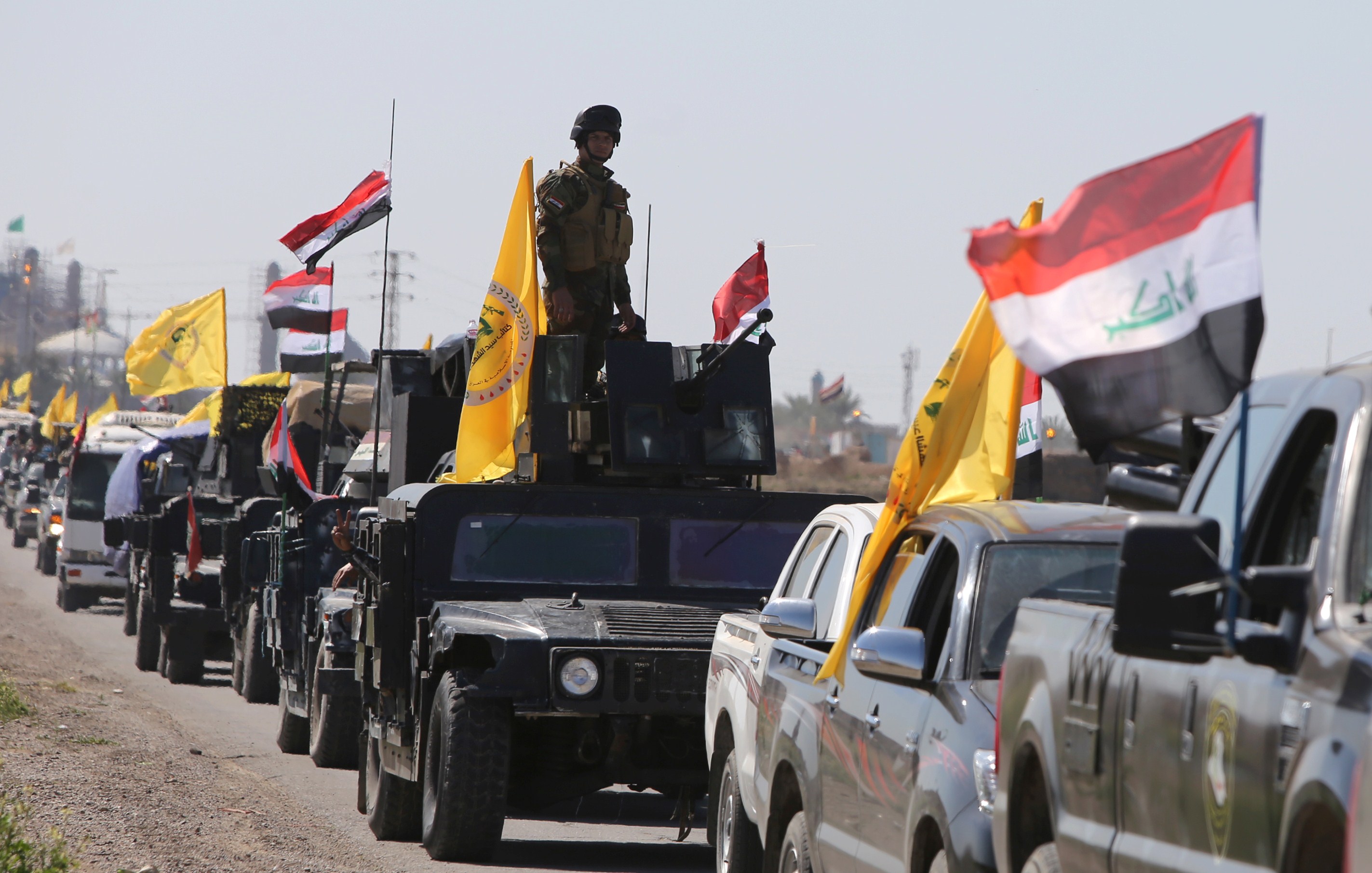 الحشد الشعبي يحرر منطقة حميدان غربي الموصل