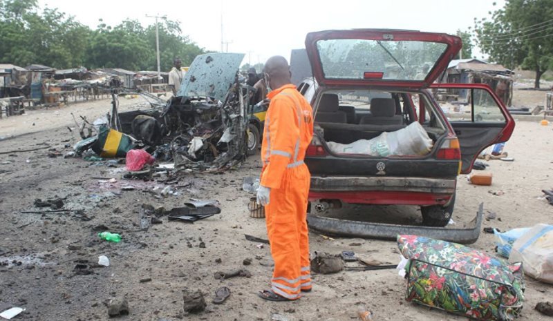 مقتل وإصابة 48 بتفجير انتحاري في مخيم للنازحين بنيجيريا